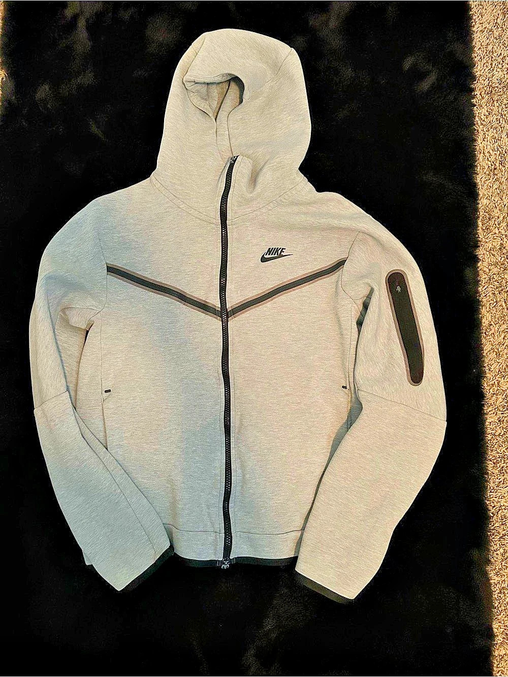 Nike Sportswear Tech Fleece Full-Zip Windrunner Hoodie Windrunner Hoodie Gray